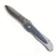 CRKT McGinnis notor, Gray G-10 Scales, Satin Blade, Plain CR1167