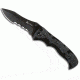 CRKT Mini My Tighe Folding Knife, Veff Combo Edge, Blk TitanNitride Blade/Frame 1093K