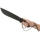 CRKT Onion Chanceinhell Machete - 12in. Plain Blade, Rubberized Textured Handle, Nylon Sheath K910KKP