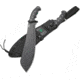 CRKT Onion Halfachance Parang - 14in. Plain Blade, Rubberized Textured Handle, Nylon Sheath K920KKP