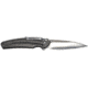CRKT Onion Ripple EDC Folding Knife, 2.78in Stainless Steel Blade and Gray Handle K401GXP