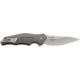 CRKT Outrage by Ken Onion Folding Knife,3.19in Satin Drop Point Plain Blade,Aluminum Handle K320GXP