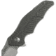 CRKT Outrage by Ken Onion Folding Knife,3.19in Satin Drop Point Plain Blade,Aluminum Handle K320GXP