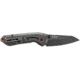 CRKT Overland Folding Knife, 3in, D2 Tool Steel Blade, Drop Point Blade, OD Green Micarta Handle, 6280