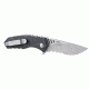 CRKT Ruger Knives FOLLOW-THROUGH Drop Point Blade COMPACT LOCKING LINER WITH BLADE FLIPPER Blade Length 3.25 in, Black and Gray R1704