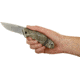 CRKT Shenanigan Camo by Onion Design Folding Knife, 3.25in Blade and RealTree Xtra Green Camo Handle K481CXP