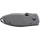 CRKT Squid Folding Knife with Black Stonewash Blade, Black 2490KS