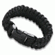 CRKT Survival Para-Saw Bracelet by Onion Design, Black, Large 9300KL
