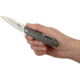 CRKT Swindle Folding Knife by Onion Design, 3.2in Blade and Grooved Handle K241XXP
