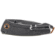 CRKT Tuna Designed By Lucas Burnley in Orleans, Folding Knife W/Frame Lock, 3.22in, Plain Edge, Stonewash Finish, 2520