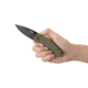 CRKT Tuna Designed By Lucas Burnley in Orleans, Folding Knife W/Frame Lock, 3.22in, Plain Edge, Stonewash Finish, 2520
