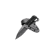 CRKT Utsidihi, Designed By Ryan Johnson Of Rmj Tactical in Chattanooga, Fixed Blade Knife W/Sheath, 3.5in, Plain Edge, Stonewash Finish, Nylon Cord Wrap, 2752
