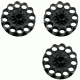 Crosman 1077 12 Round Speedloader Kit, .177 Pellet, 3 Pack, Plastic, 0413