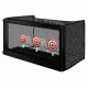 Crosman Auto Reset Target System w/ Removable Mesh Trap, Black, ASTLG
