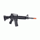 Crosman Defender Strike Kit w/ M4 Style Airsoft Rifle/ Airsoft Pistol, Black, 52003