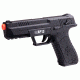 Crosman GFAP13 Electronic Powered full/Semi-Auto Airsoft Pistol, Black, GFAP13