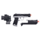 Crosman Ghost Mayhem Airsoft Gun, Grey/Black GFM39PG