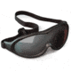 Crosman Predator Face Protection Set w/ Goggles / Reversible Half Mask, Black, 80009