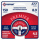 Crosman Premier Gold Tip Pellet .177 8.9gr /150 GTP77