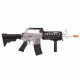 Crosman Stinger R37 Spring Powered, Military-Style Tactical Airsoft Rifle, Clear/Black, 50027