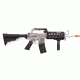 Crosman Stinger R37 Spring Powered, Military-Style Tactical Airsoft Rifle, Clear/Black, 50027