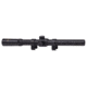 Crosman Targetfinder 4 Powered Air Rifle Scope, Black, 0410