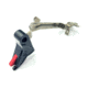 Cross Armory Enhanced Flat Faced Trigger for P80 Gen 1 - 3 w/Bar, Aluminum, 9mm, Anodized Black Finish, crP80Tb