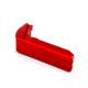 Cross Armory Extended Magazine Catch f/Glock Frames Generation 1-3, Aluminum, Anodized, Red, crGMCrd