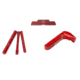 Cross Armory Glock 3-Piece Kit, 3 Pin Set, Extended Mag Catch, Extended Slide Lock, Gen 1-3, Red, CRGOKRD