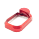 Cross Armory P80 Flared Magwell, Red, CRP80FMWRD