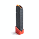 Cross Armory Plus 5 Magazine Extension, Glock Gen 1-5 17/22/31, Red, crG+5ME-g17rd