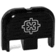 Cross Armory Universal Back Plate for Glock, Gen 1-5/P80, Black, Small, CRG5BPBK