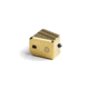 Cross Armory Weighted Base Plate +0 Magazine Extension, Glock Gen 1-5 17/22/31, Gold, crG+0ME-g17gd