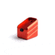 Cross Armory Weighted Base Plate +0 Magazine Extension, Glock Gen 1-5 17/22/31, Red, crG+0ME-g17rd