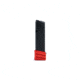 Cross Armory Weighted Base Plate +0 Magazine Extension, Glock Gen 1-5 19/23/32, Red, crG+0ME-g19rd