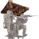 CrossFire Treestand Umbrella, Mossy Oak Break-Up Country, AMSAMEAC0202