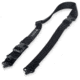 Crosstac Tactical Ambi Sling Solid, QD, Black, Long, 135027-BLK-QD-L