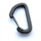 Crua Outdoors Mini Carabiners 6 Pack, Black, M-CAR-06