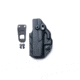 Crucial Concealment Covert IWB Kydex Holster, S&amp;W EZ-9/EZ .380, Ambidextrous, Black, 1159