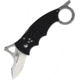 CSSD/SC Bram Frank Design Desangut Folding Knife, 2in satin finish 8Cr13MoV stainless spear point blade, Black G10 handle, DESANGUT SPEARPOINT BLACK
