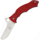 CSSD/SC Bram Frank Design LLC Bowie Magnum Trainer Red Folding Knife,3.75in,8Cr13MoV Steel,Red,G10 Handle CSSD08