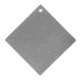 CTS Targets 10x10in Square Pistol Target, Steel, 1/4in Thick, NSN N CTS-PS-10-008