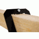 CTS Targets 4x4 Folding Leg Bracket Stand, Black, 9.5in  L x 1in  W x 9.5in  H, NSN N CTS-FLBS-034