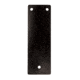 CTS Targets Replacement Rubber Strap w/Mounting Hardware, Black, 4in  L x .25in  Wx 12in  H, NSN N CTS-RBSH-037