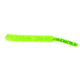 Cubby FishingTackle Nail Tail Jig Tail, 1 3/4in, Clear Chartreuse with Glitter 10/Pack, 1102