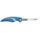 Cuda 4in Titanium Bonded Fillet Knive, German 4116 Corrosion Resistant Stainless Steel Blade, Non-Slip Cuda Scale Pattern Grips, 18853
