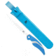 Cuda Knives Cuda 7 in Fillet With Sheath Fixed Blade Knife, 7in, German 4116 Steel, Standard Edge, Blue, Synthetic Handle, 18124