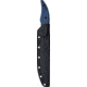 Cuda Knives Cuda 7 in Wide Fillet Fixed Blade Knife, 7in, Standard Edge, Black, 18126