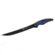 Cuda Knives Cuda 7 in Wide Fillet Fixed Blade Knife, 7in, Standard Edge, Black, 18126