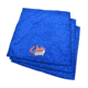Cuda Knives Cuda Microfiber Towel 3pk, 16in X 16in, Pack Of Three, Stain And Odor Resistant, Cuda Logo, Microfiber Construction, Blue, Blue, 18217